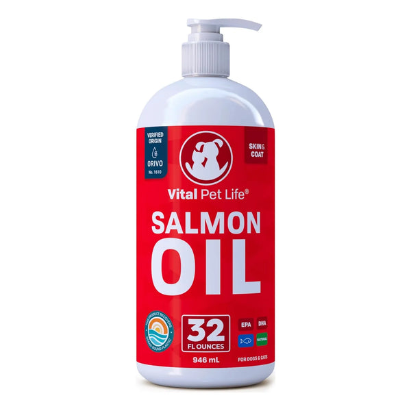 Aceite De Salmón Natural Para Perros Y Gatos Omega 3 Epa Dha - Imagen 1