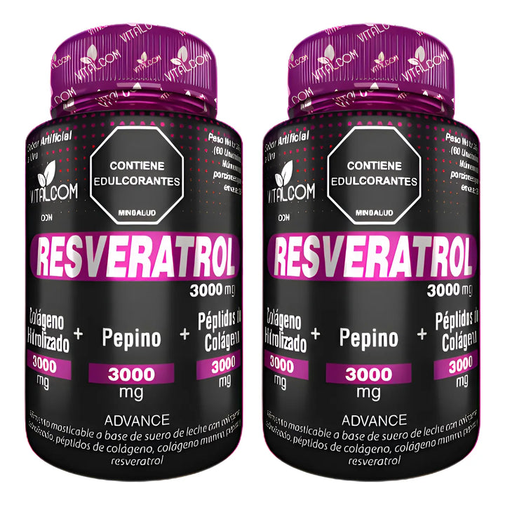 Resveratrol Puro Original X2 Natural - Imagen 1