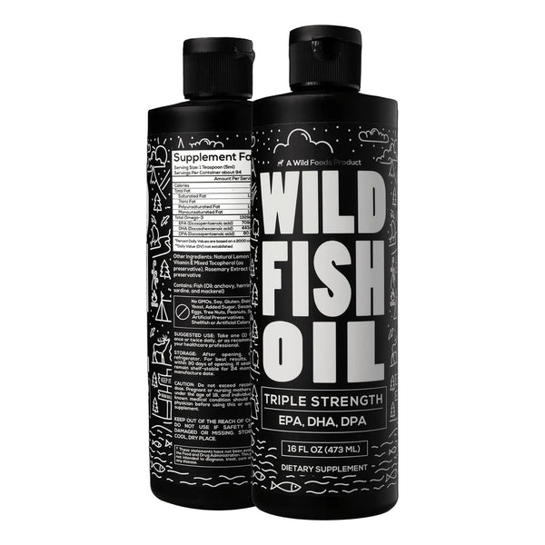 Aceite De Pescado Omega 3 Líquido De Limón 480 Ml Paquete Do - Imagen 1