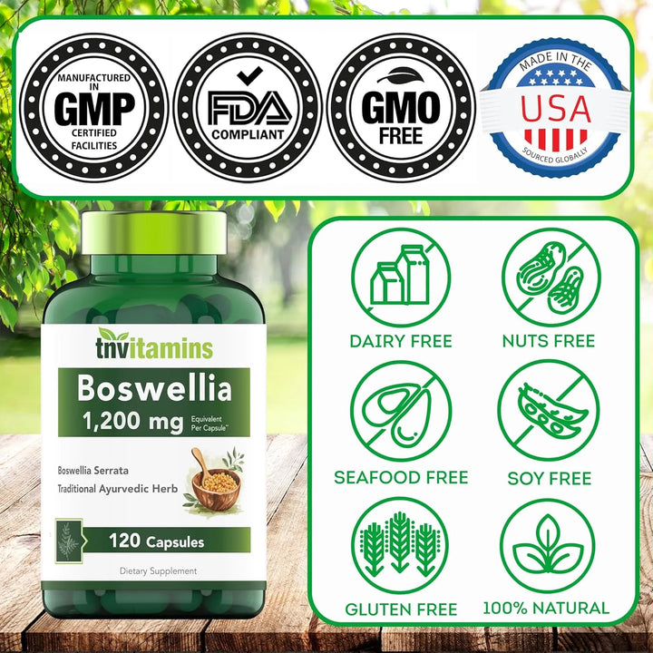 Cápsulas De Extracto De Boswellia Serrata 1200 Mg Para Artic - Imagen 5