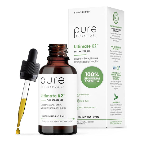 Gotas Líquidas De Vitamina K2 Liposomal 600 Mcg Para Salud Ó - Imagen 1