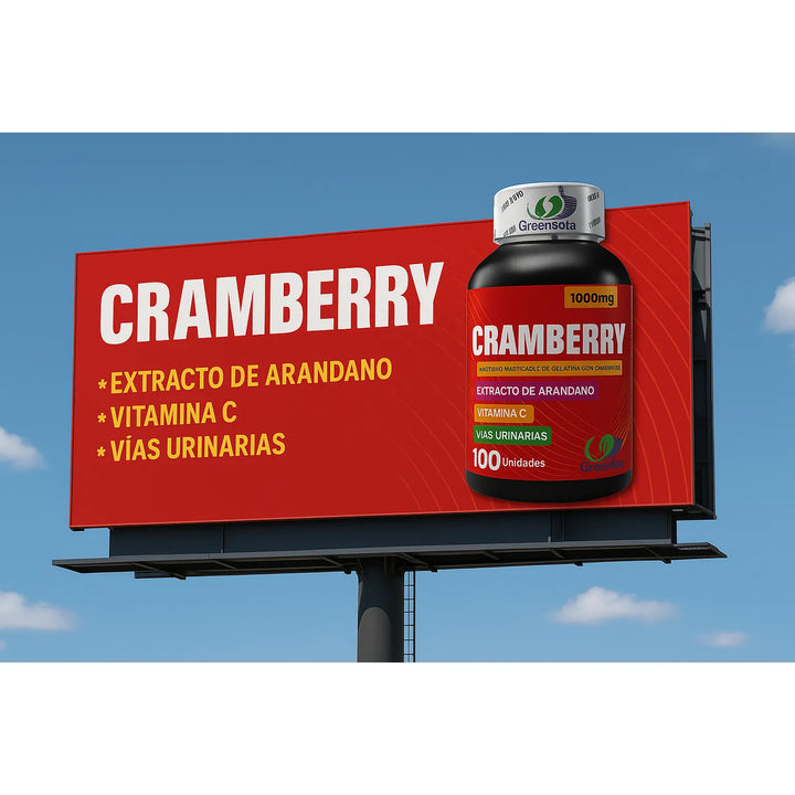 Cramberry 1000mg Americano Sin Sabor - Imagen 4