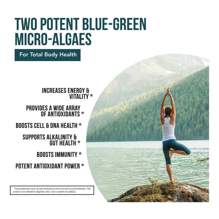 Tabletas Orgánicas De Espirulina Y Clorella Crudas Con Alta - Imagen 4