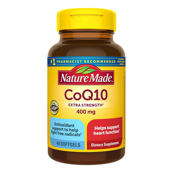 Coenzima Q10 400 Mg Cápsulas De 40 Unidades Energía Antioxid - Imagen 1