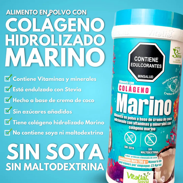 Kit Colágeno Hidrolizado Vitaliah Marino + Vainilla + Monk 30ml - Imagen 3