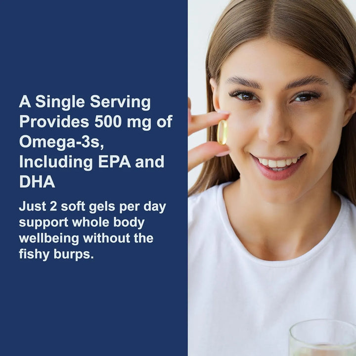 Carlson Aceite De Salmon Noruego 500mg Omega-3 230 Capsulas - Imagen 5