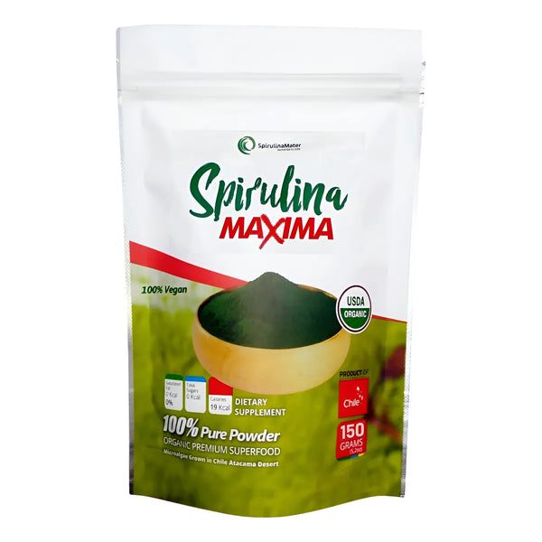 Espirulina En Polvo 150 G Premium Sin Sabor - Imagen 1
