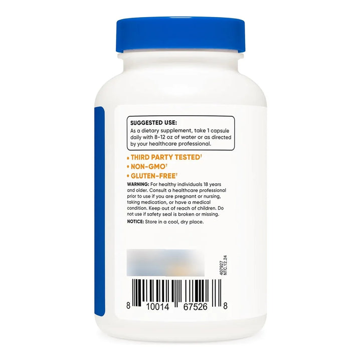 Biotina Vitamina B7 10 Miligramos 240 Cápsulas Botella Nutri - Imagen 4