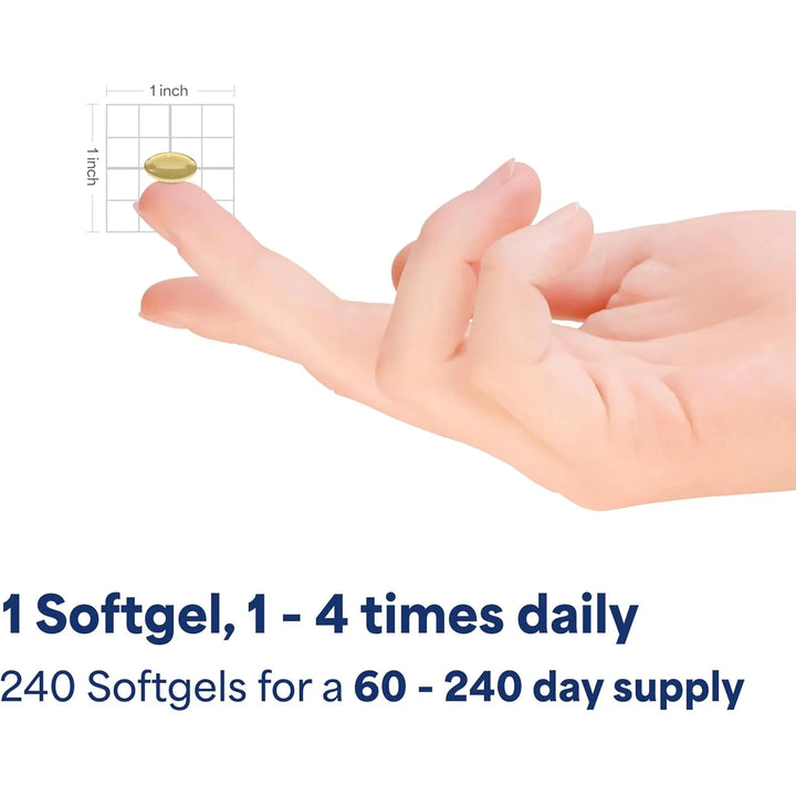 Coq10 100 Mg Apoya Salud Cardíaca Total 480 Cápsulas Blandas - Imagen 4