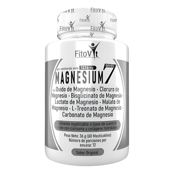 7 Magnesios En 1 Sola Fórmula Natural - Imagen 1