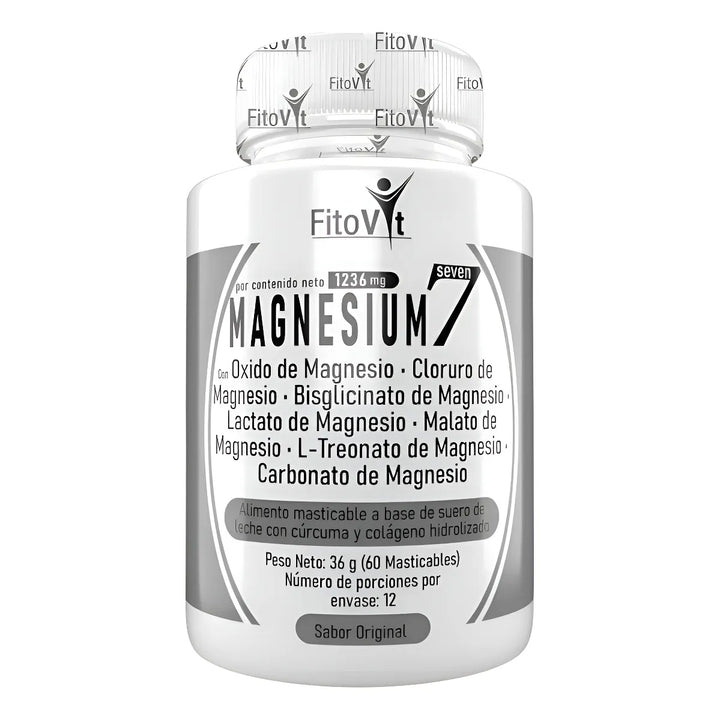 7 Magnesios En 1 Sola Fórmula Natural - Imagen 1