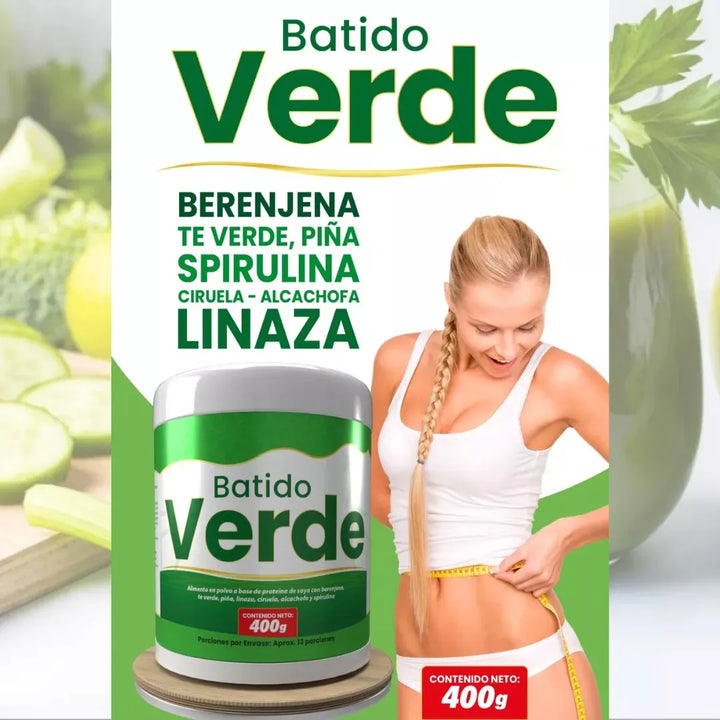 Batido Verde Detox Natural - Imagen 5