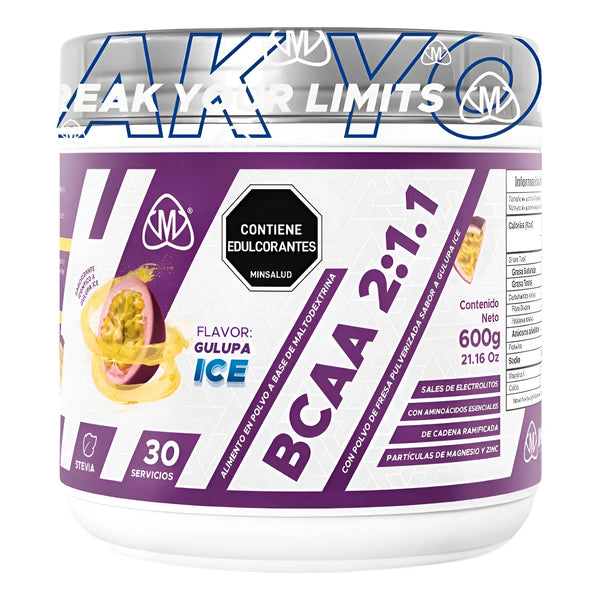 Aminoacidos Bcaa,s 600g Gulupa Ice - Imagen 1