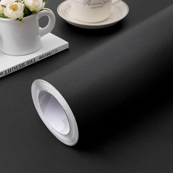 Papel Tapiz Autoadhesivo PracticalWs Negro 15 7 X393 7 Pulgadas Renovacion Instantanea