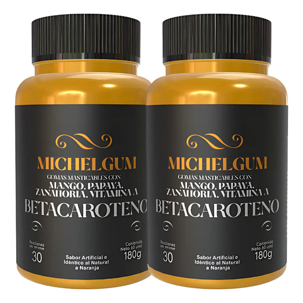 Gomas Auto Bronceo Betacaroteno - Imagen 1