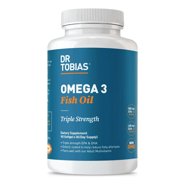 Aceite De Pescado Omega 3 Triple Fuerza 2000 Mg EPA DHA 90 Capsulas