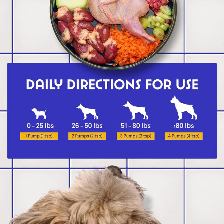 Aceite Omega 3 De Salmón Bacalao Y Krill Para Perros 500ml - Imagen 5
