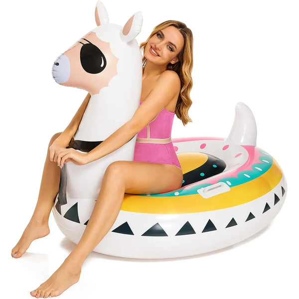 Flotador Inflable Triumpeek Llama 51 Pulgadas Piscina Verano Diversion