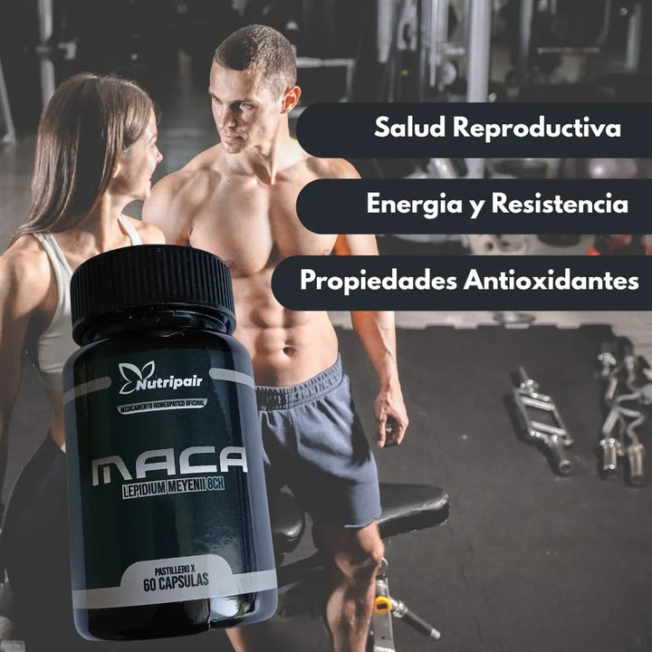 Raíz De Maca Más Ginseng 60 Cap - Imagen 3