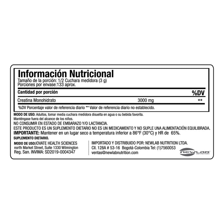 Creatina Platinum Muscletech Creatine - Imagen 3