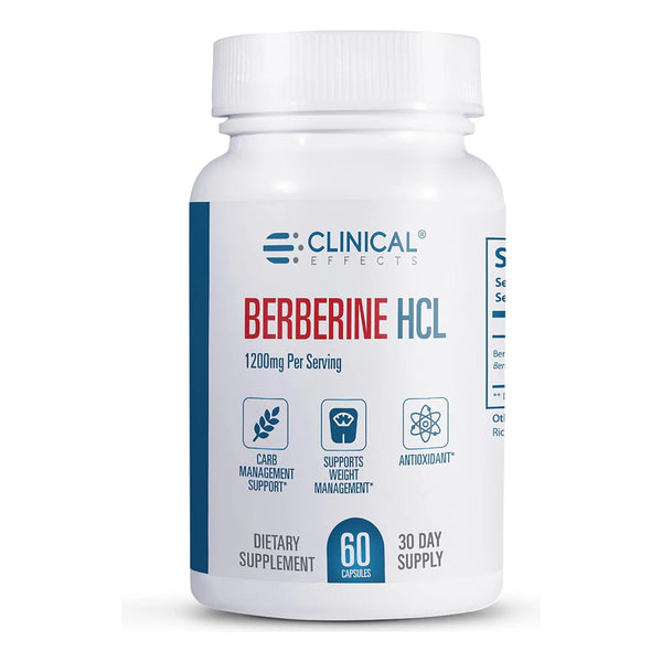 Berberina Pura 1200 Mg Apoyo Hepático 60 Cápsulas Vegetales - Imagen 1