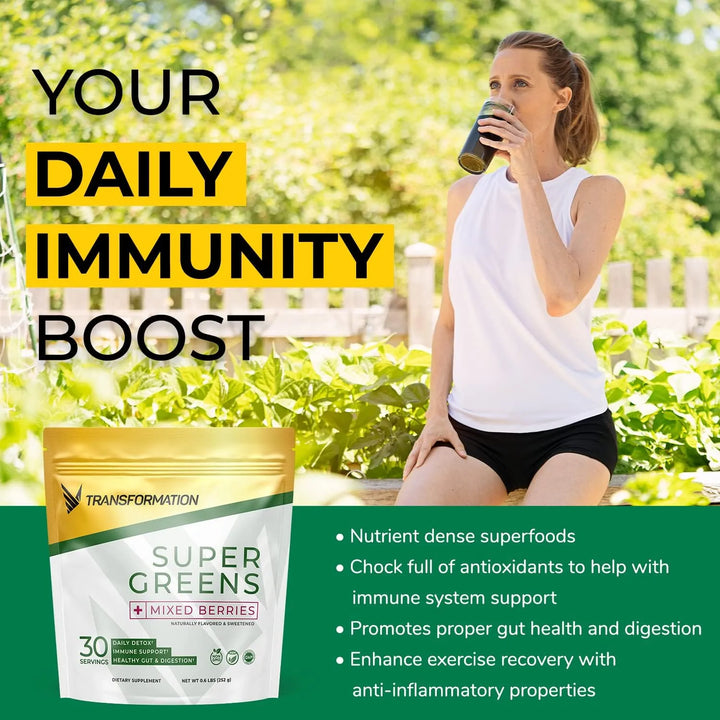 Polvo De Jugo Verde Superfood Para Energía Apoyo Inmunológic - Imagen 3