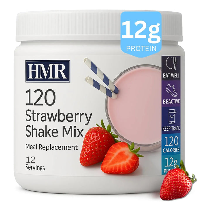 Batido De Fresa Para Reemplazo De Comidas 120g Con 12 Porcio - Imagen 3