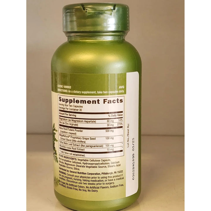 Complejo De Maca Herbal Plus Bienestar Sexual 30 Porciones - Imagen 3