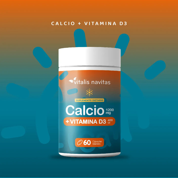 Calcio+vitamina D3 60 Capsulas - Imagen 6