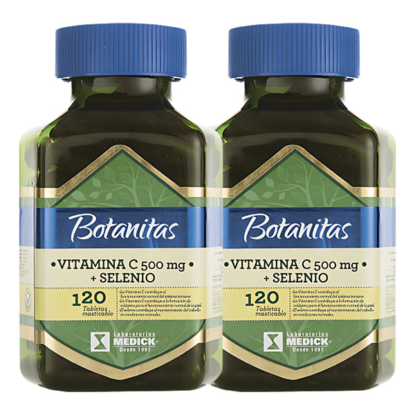 Vitamina C 500mg + Selenio X2 - Imagen 1