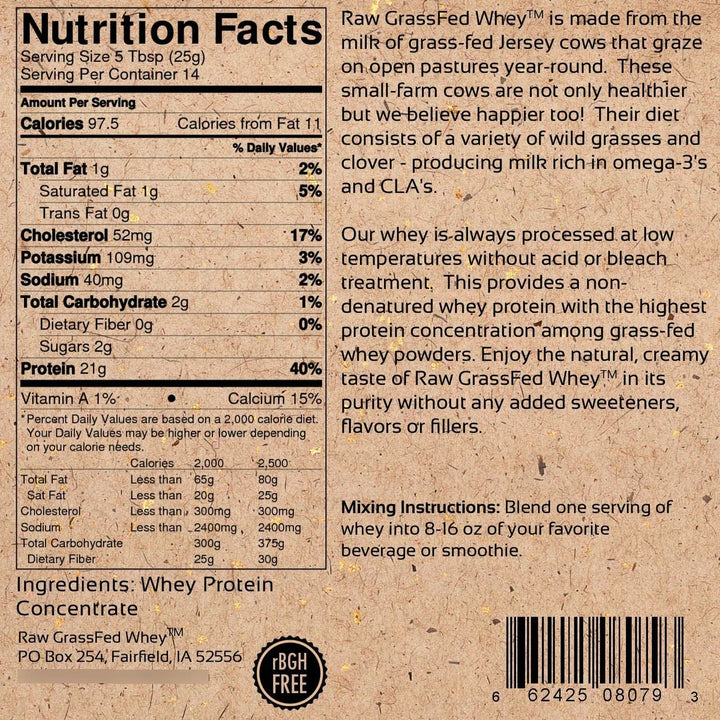 Proteína De Suero De Vacas Felices Alimentadas Con Pasto 340 - Imagen 4