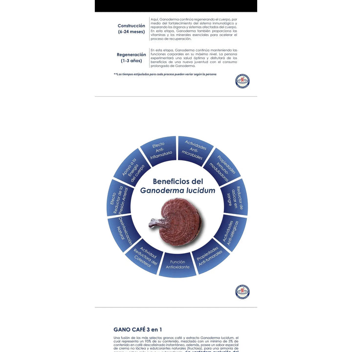 Gano Café 3en1 - G A $4524 Cappuccino - Imagen 5