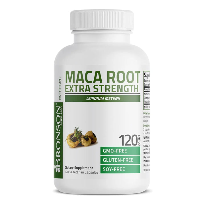 Maca Raíz Extra Lepidium Meyenii 120 Cápsulas Naturales - Imagen 4