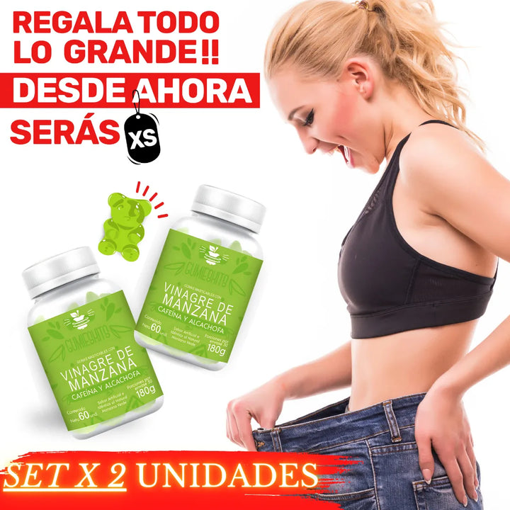Gomas Adelgazantes Vinagre X2 Limón - Imagen 7