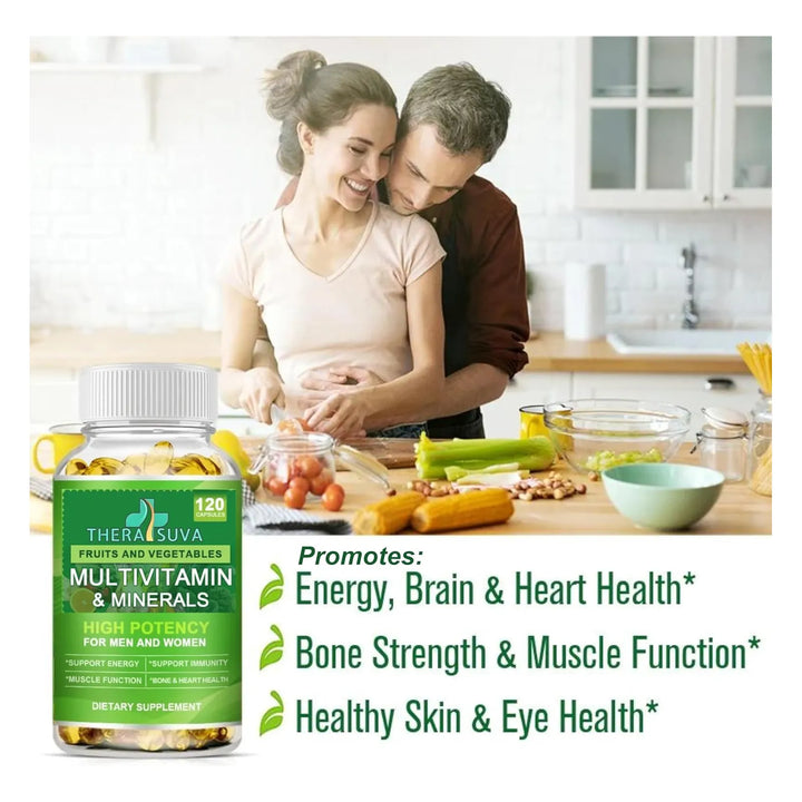 Multivitaminas Minerales Naturales Complejo B Calcio Magnesi - Imagen 4