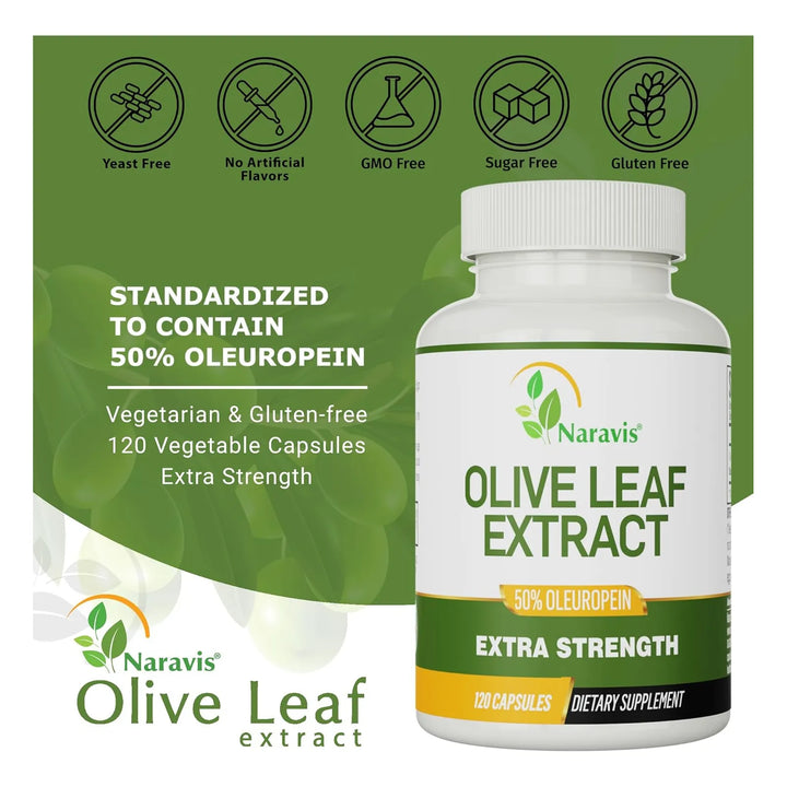 Extracto De Hoja De Olivo Con 50% Oleuropeína Para 120 Días - Imagen 8