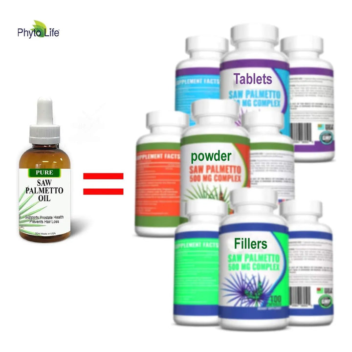 Aceite Orgánico De Palma Enana Para Salud Prostática Mejora - Imagen 3