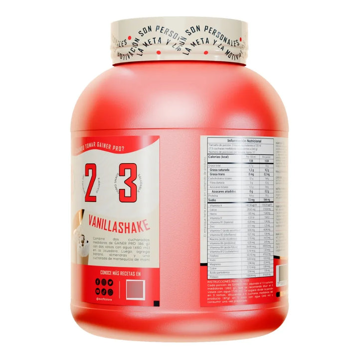 Proteína Gainer Pro 13 Lb  Vainilla - Imagen 4