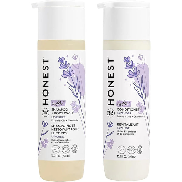 Acondicionador Sin Silicona 2 En 1 Lavado Corporal Suave The Honest Company Hidratacion Natural Para Bebes Y Familia
