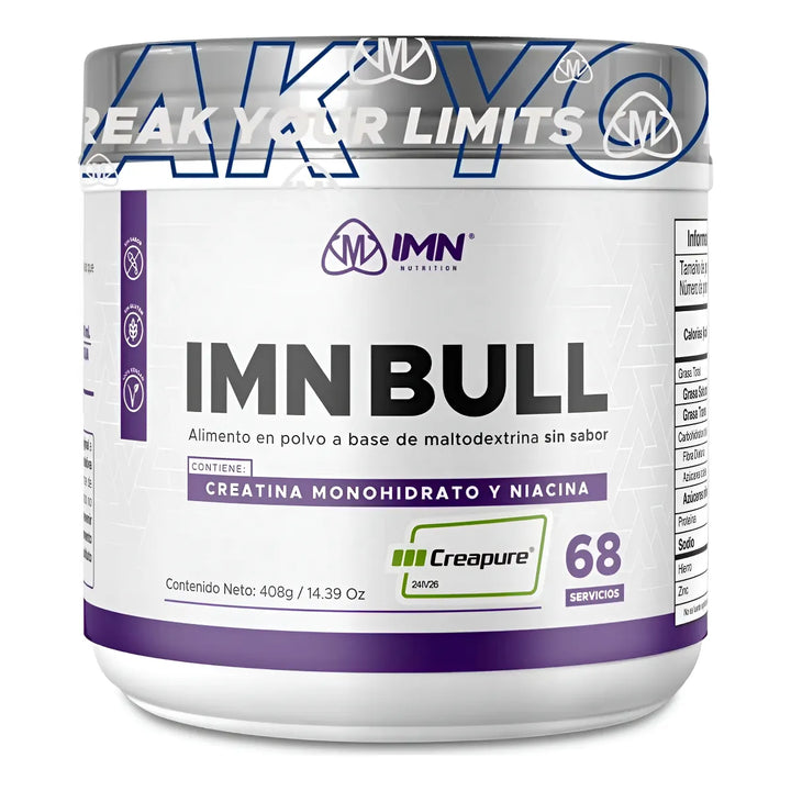 Creatina Imn Bull Monohidrato - Imagen 1