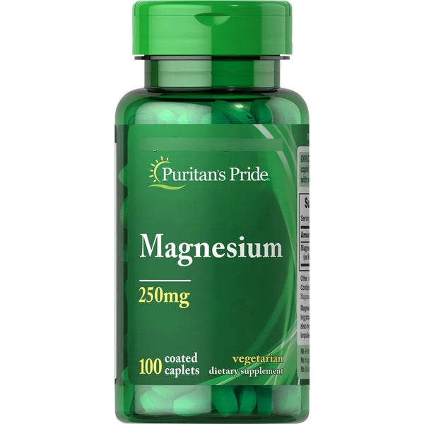 Capsulas De Magnesio 250 Mg PuritanS Pride 100 Unidades Energia Y Bienestar