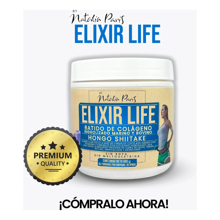 Colágeno Marino Natalia París Elixir Life 600g - Imagen 10