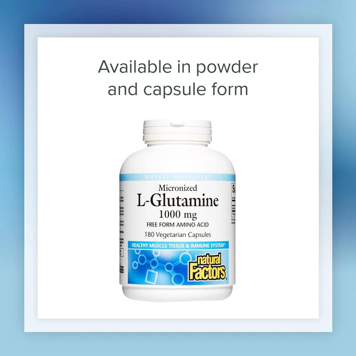 Bebida Micronizada De L-glutamina 5000 Mg Apoya Músculos Y F - Imagen 7