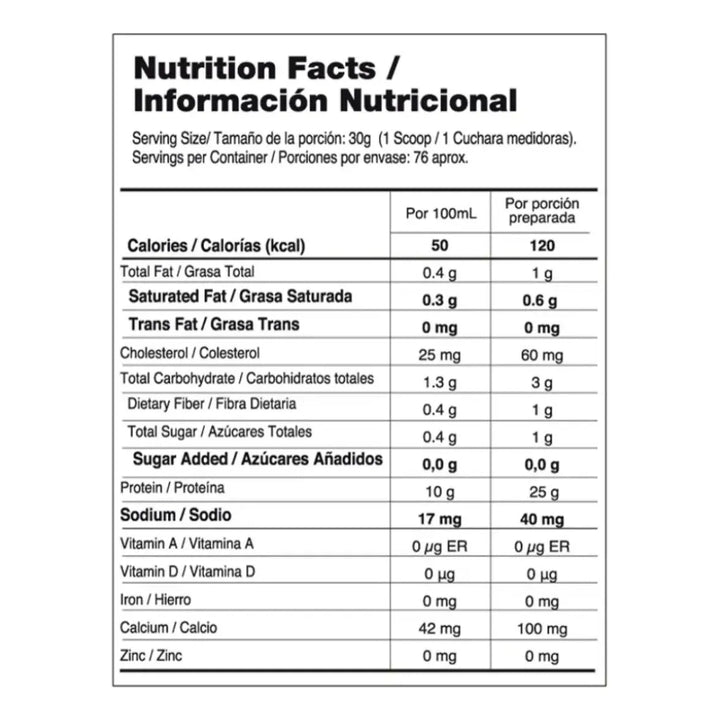 Proteina 100% Whey Elite 5 Lb - Imagen 2