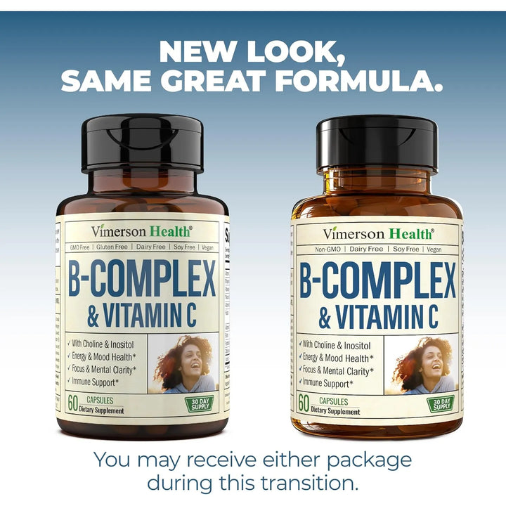 Cápsulas De Complejo Vitamina B Con Vitamina C Y Ácido Fólic - Imagen 6