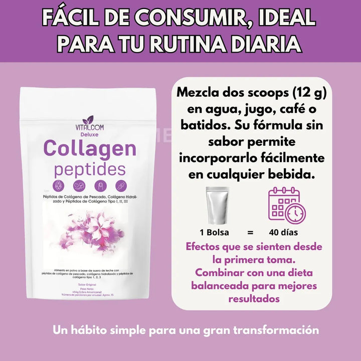 Multi Colageno Peptidos Natural - Imagen 5