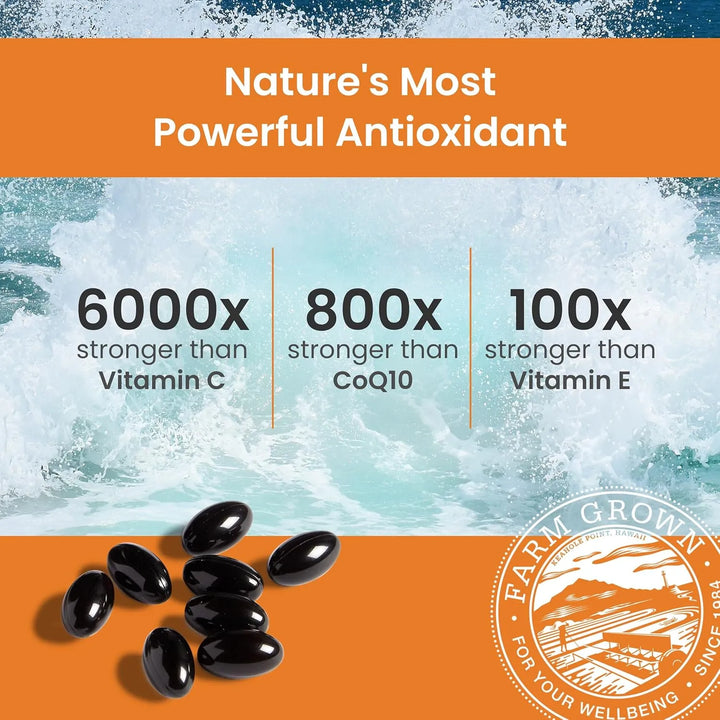 Antioxidante Premium Bioastin Astaxantina Hawaiana 12 Mg 50 - Imagen 4