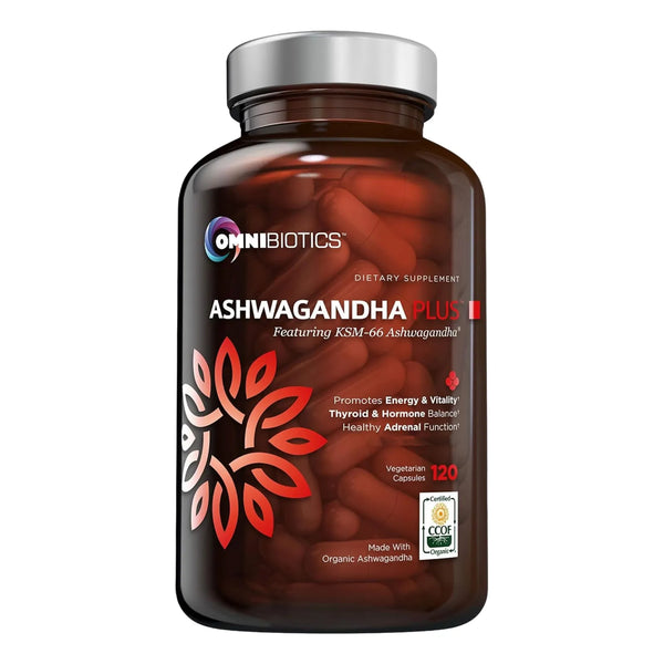 Ashwagandha KSM 66 1300 Mg 120 Cápsulas Veganas Alivia Estrés Energía Natural