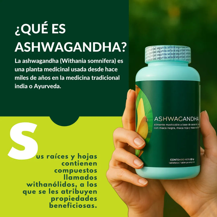 Ashwagandha Capsulas Organica Suplemento Natural Estres N/a - Imagen 4