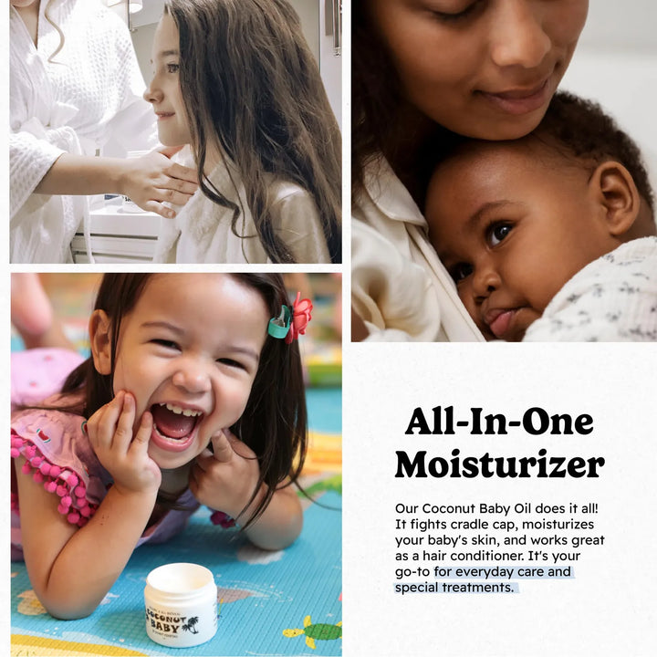 Aceite De Coco Orgánico Para Bebé Cuidado Capilar Y Cutáneo - Imagen 4
